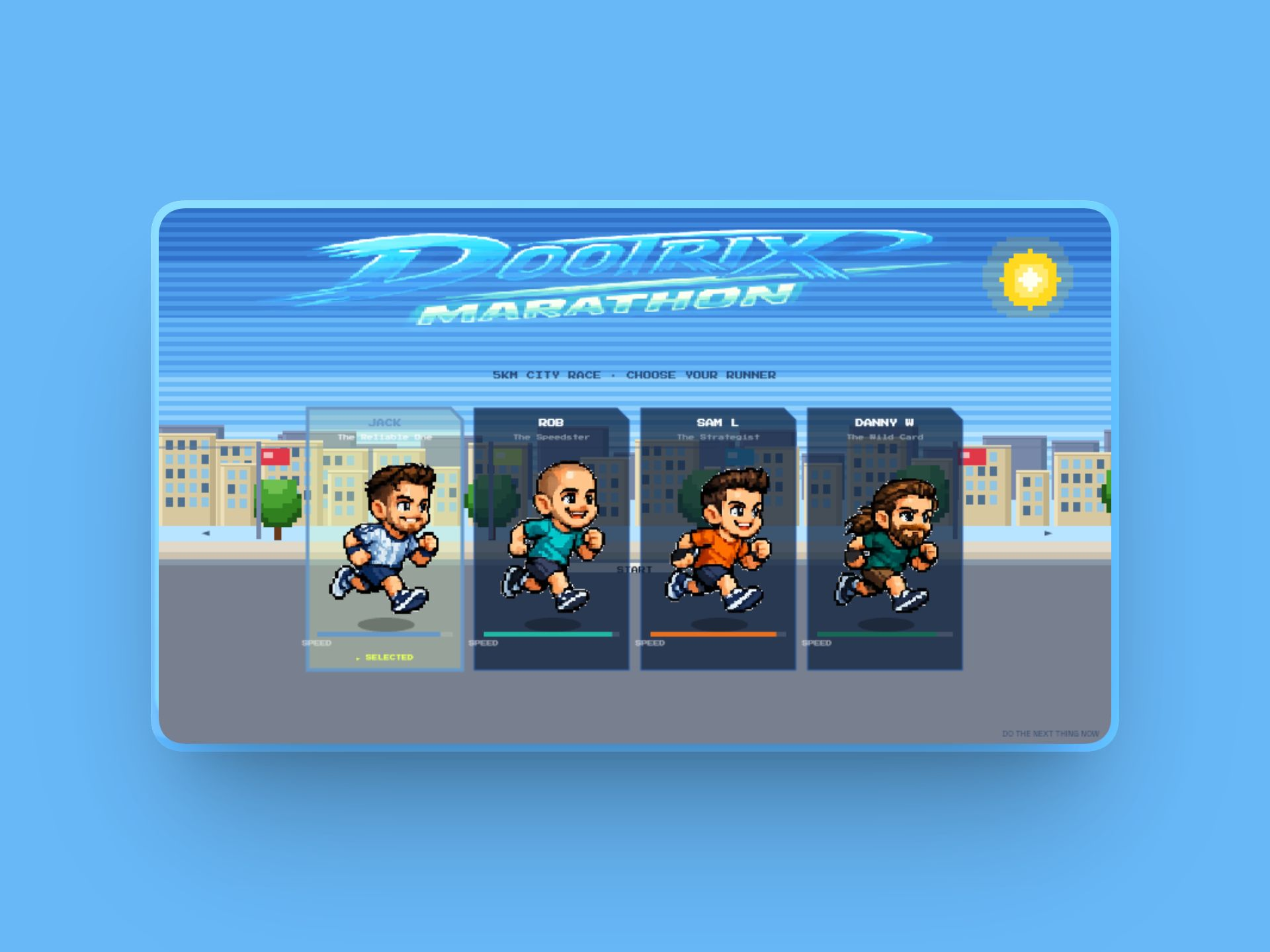Dootrix Sprint panel 1